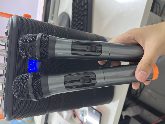 Loa karaoke Bluetooth Amoi TC-16 kèm 2 mic
