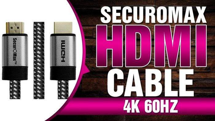 Dây cáp 1 mét HDMI 4K xịn hãng SecurOMax ( Mỹ ) dài 1M