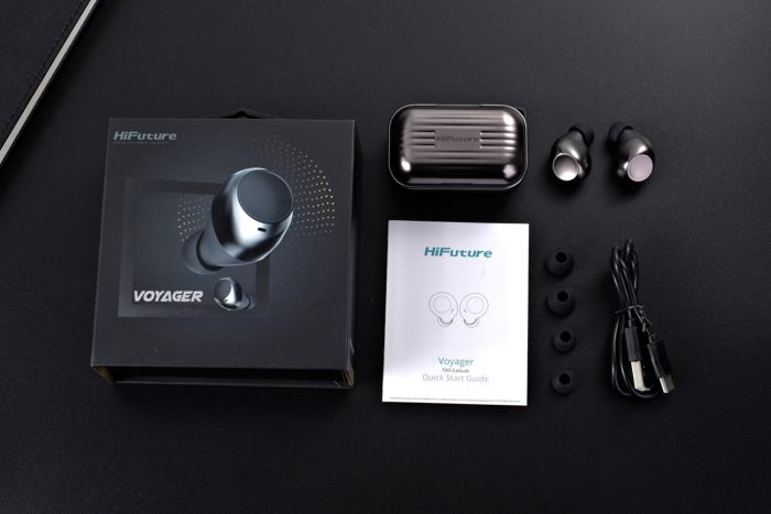 Tai nghe Bluetooth TWS 5.0 HiFuture Voyager Titanium Black