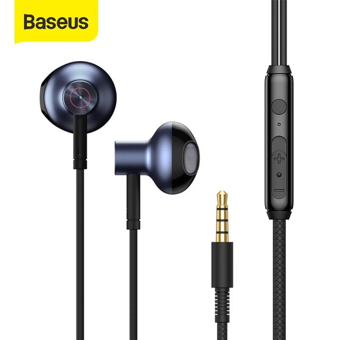 Tai nghe AUX 3.5mm Baseus Encok H19 Wired Earphone ( 6D surround, Deep Bass, with ECM )
