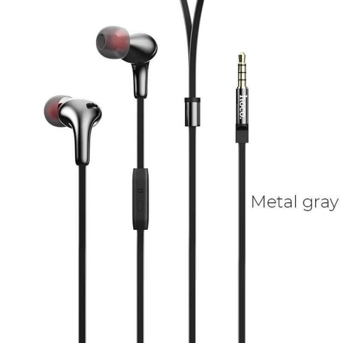 TAI NGHE DÂY 3.5mm HOCO M30 - màu đỏ, vàng, xám