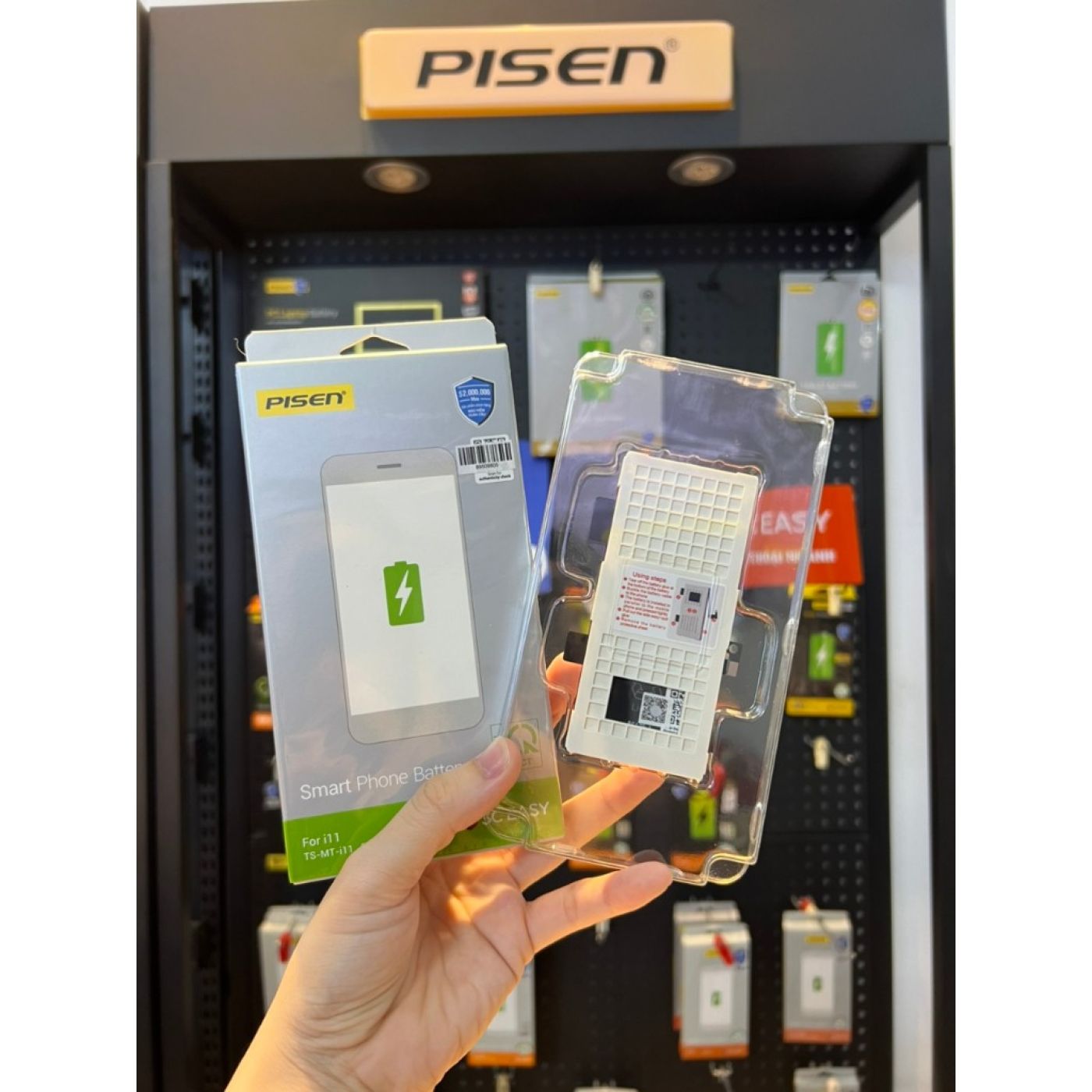 Pin Pisen Việt Nam dung lượng chuẩn cho IPhone 6s