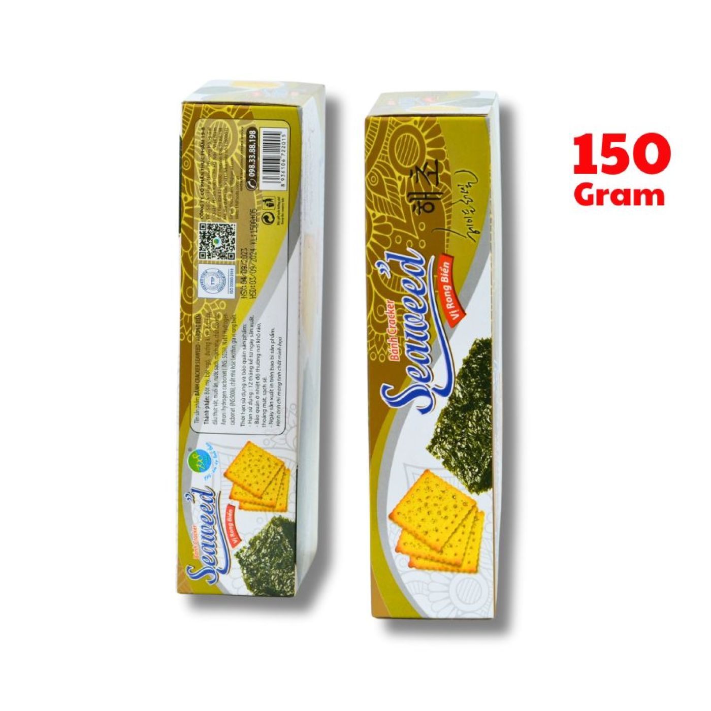 Bánh Cracker Vị Rong Biển - túi 150G