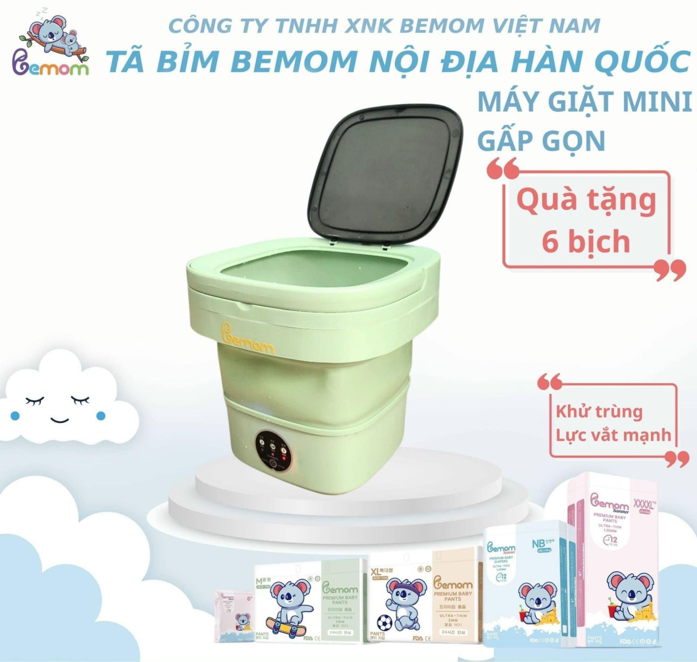 Bỉm Nội địa Hàn Quốc BEMON