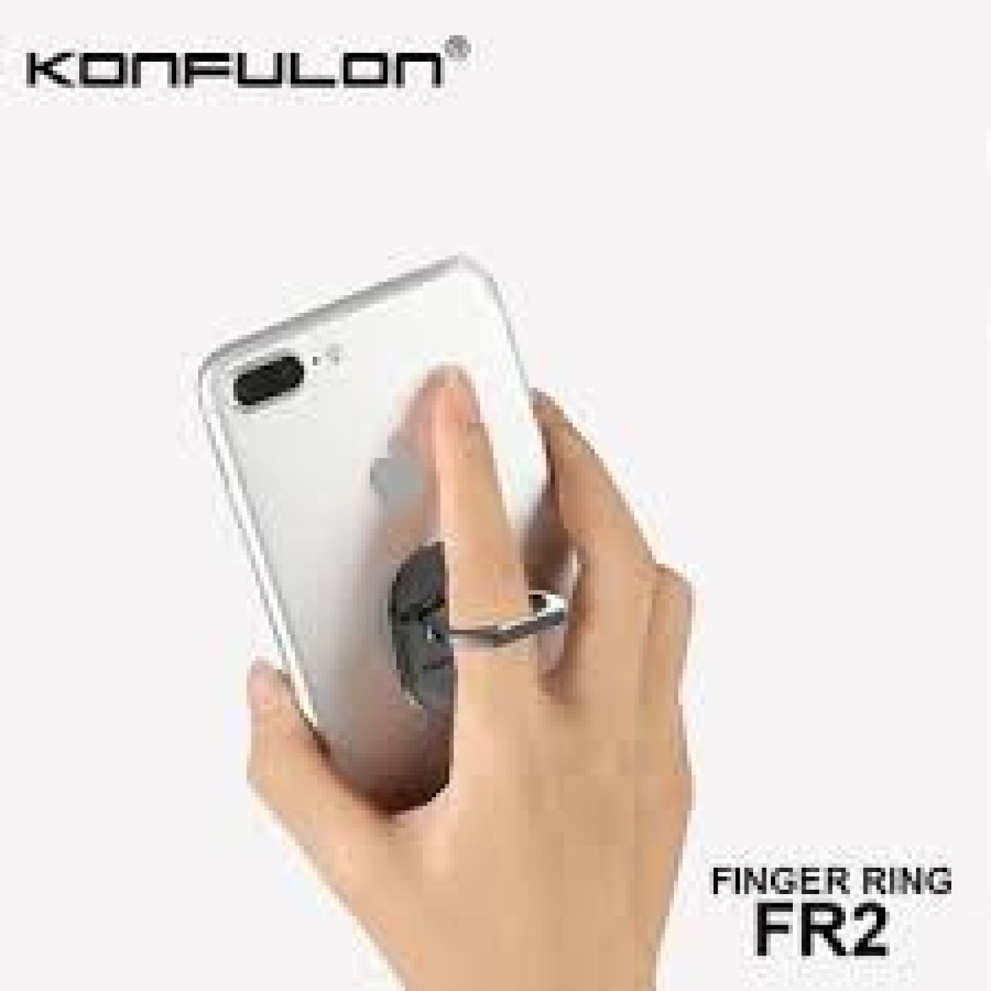 Finger Ring Konfulon FR2 - Màu bạc