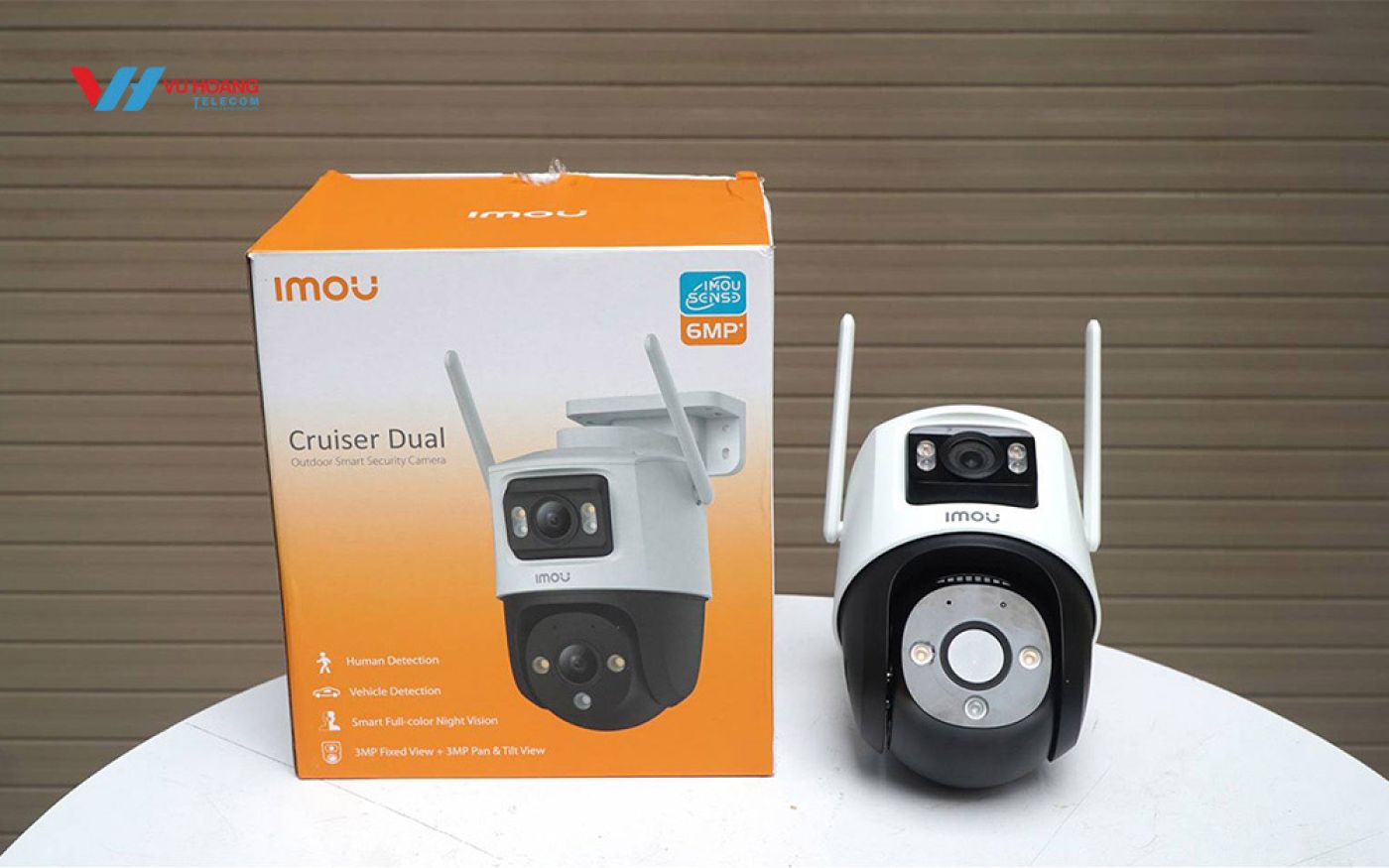 Camera iMOU Cruiser Dual 6MP IPC-S7XP-6M0WED 2 Mắt Không Dây Ngoài Trời