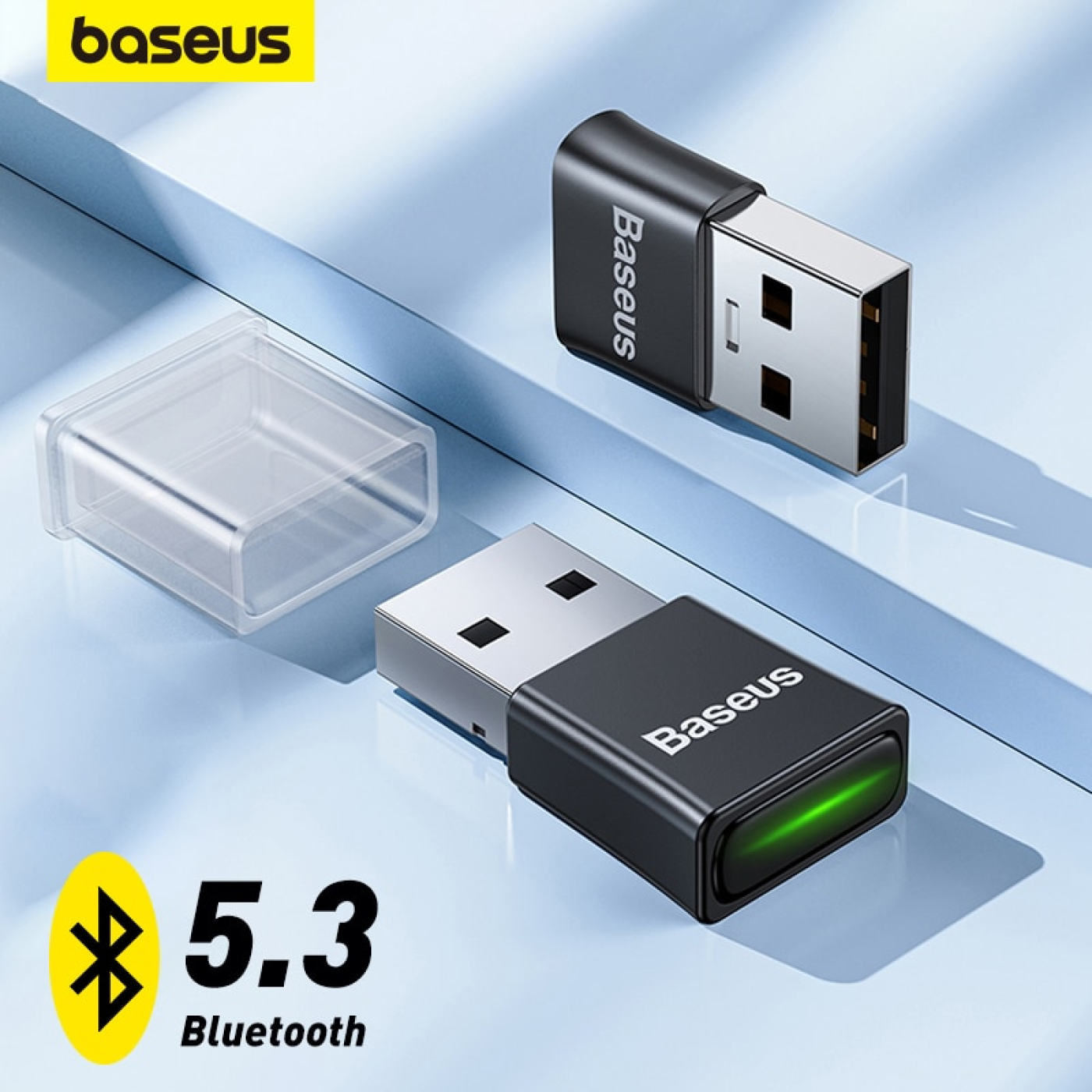 USB Bluetooth Tốc Độ Cao Baseus BA07 Bluetooth Receiver (Bluetooth CSR 5.3 , 20m)