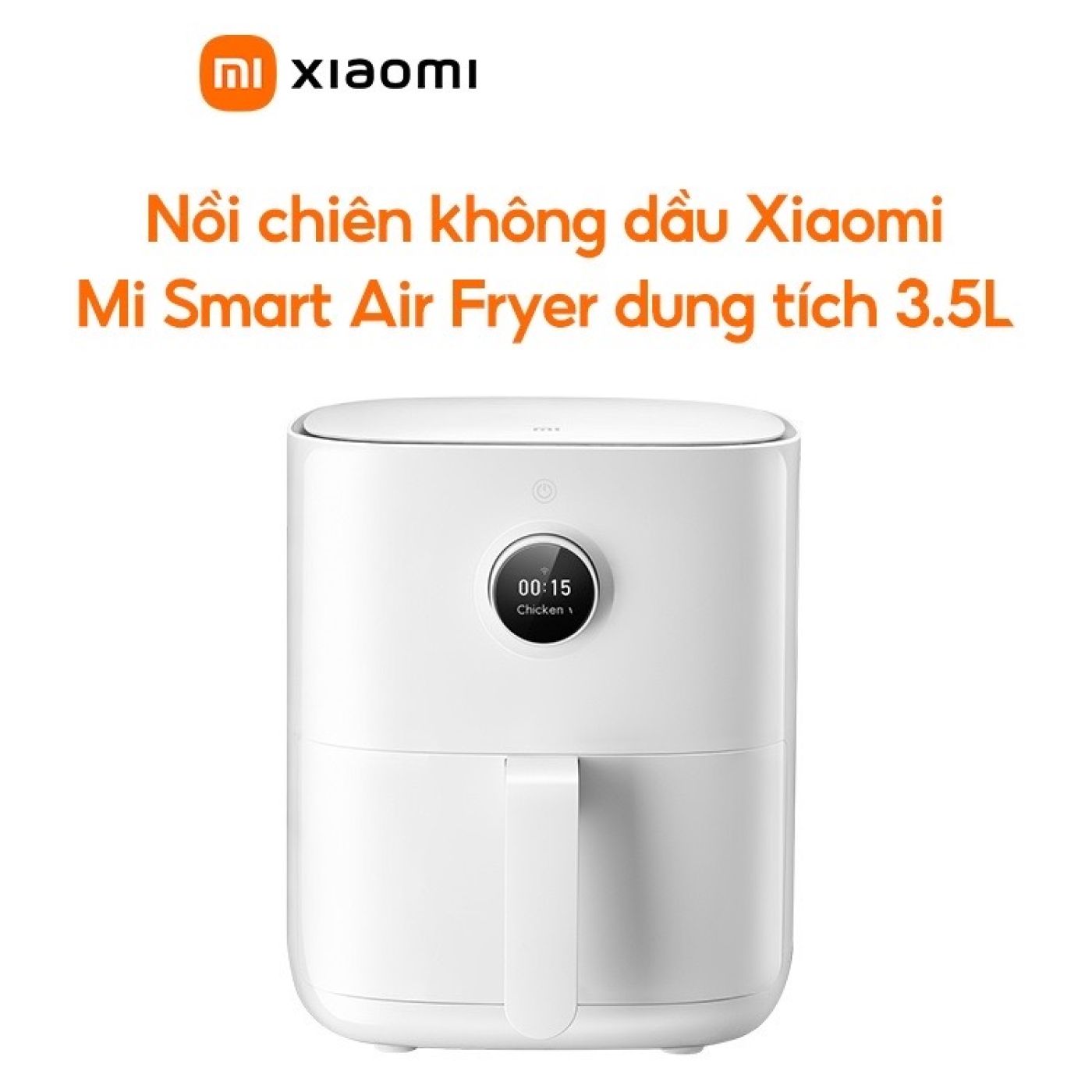 ￼Nồi Chiên Không Dầu Xiaomi Mijia Smart Air Fryer 3.5L MAF01 kết nối App Mihome
