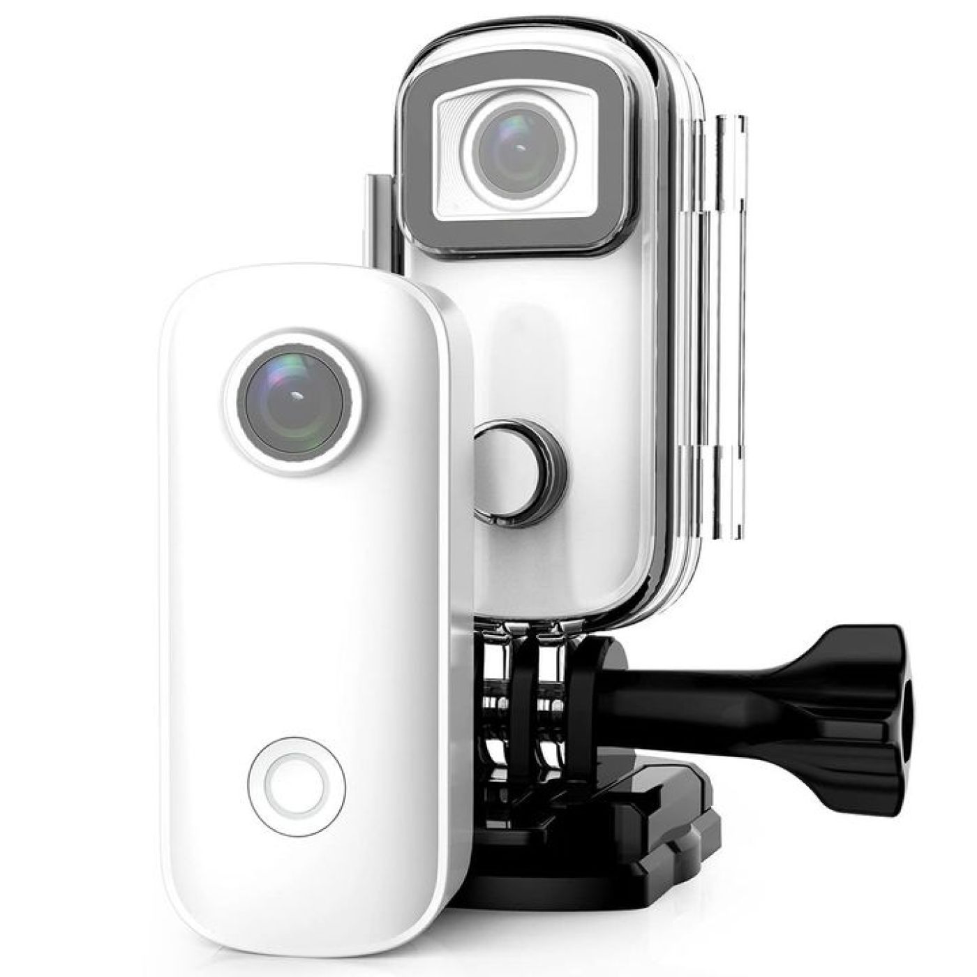 Camera hành động chính hãng SJcam C100+ 2K. có 2 màu trắng-đen .