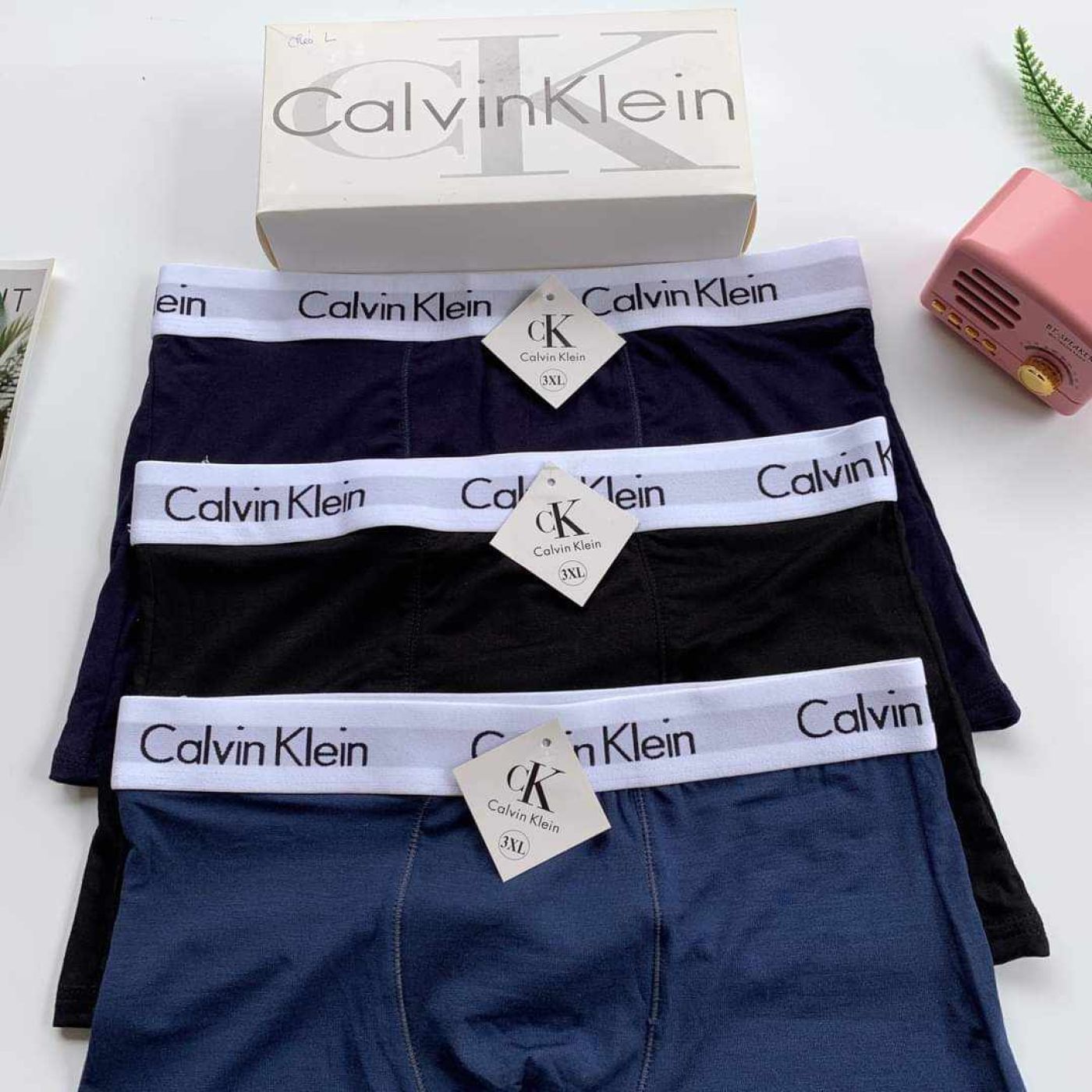 Quần sịp nam Calvin Klein-Fake, chất thun lạnh co giãn , thoáng mát, cạp chun co giãn