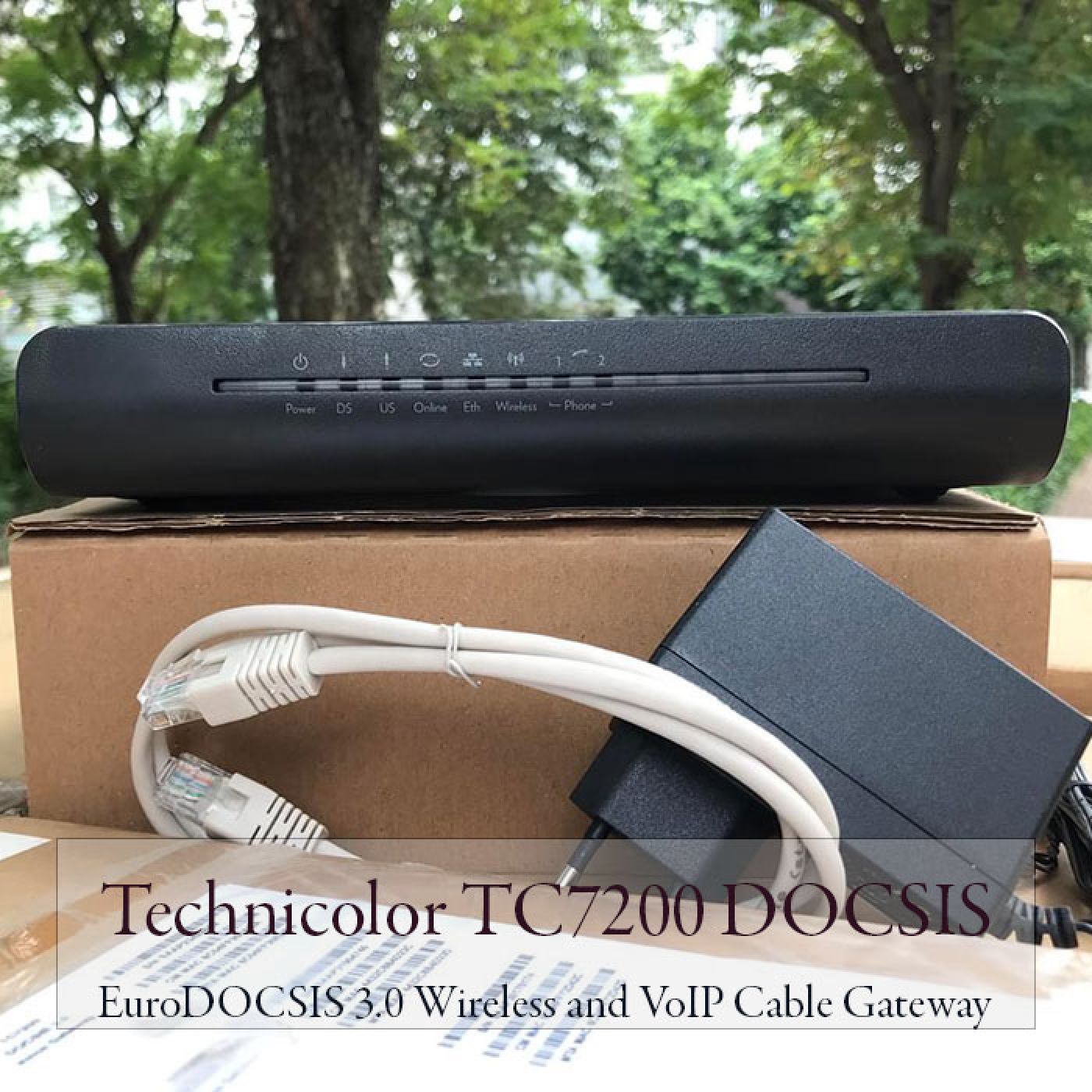 Modem wifi Technicolor TC7200 - Bộ phát wifi không dây dung lượng lớn, băng thông cao.