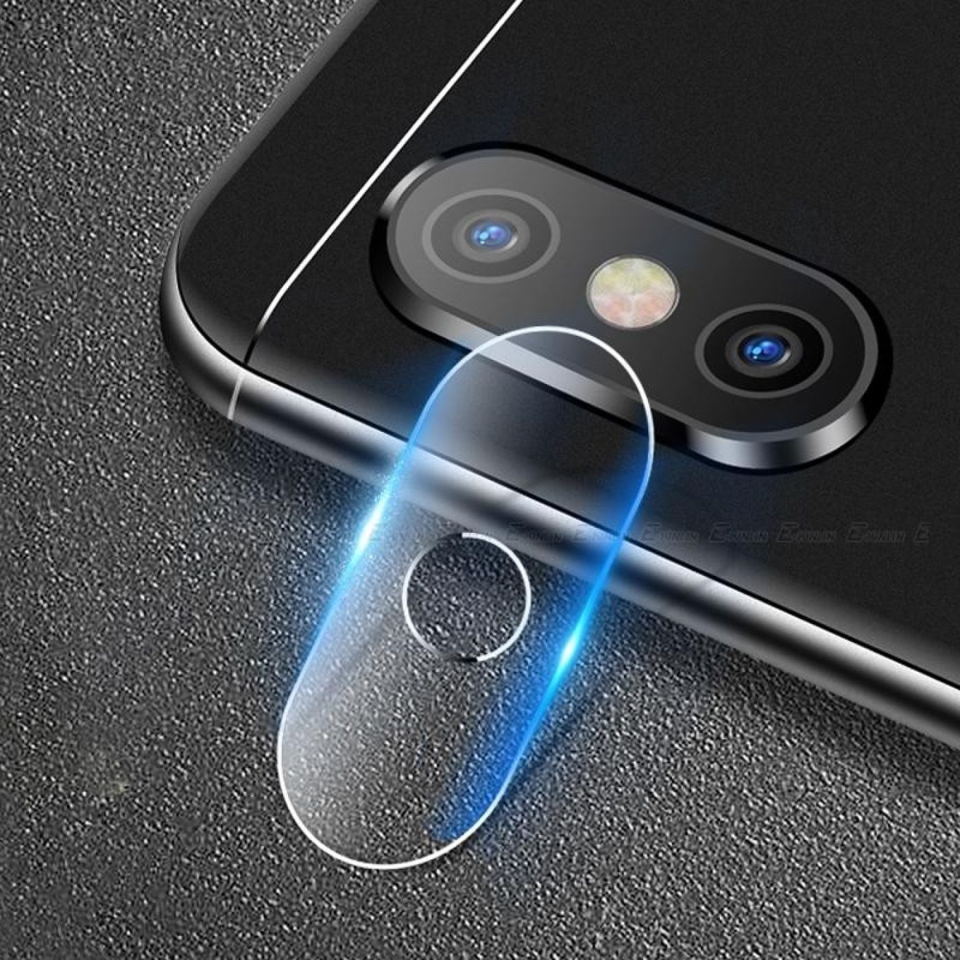 Kính cường lực & vàng bảo vệ camera cho iPhone - hãng TITAN