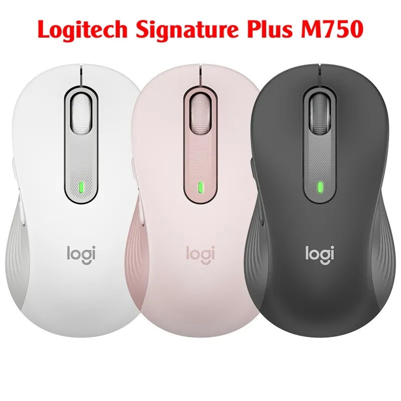 Chuột không dây chế độ kép Logitech Signature Plus M750 2000DPI - Hàng Fake