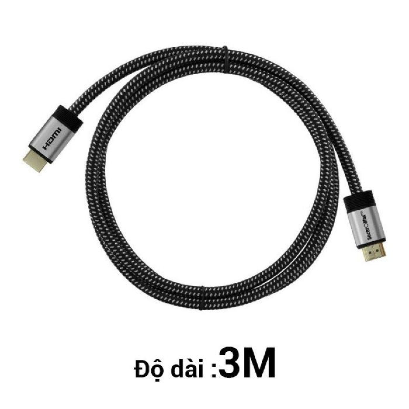Dây cáp 3mét HDMI 4K xịn hãng SecurOMax ( Mỹ ) dài 3M