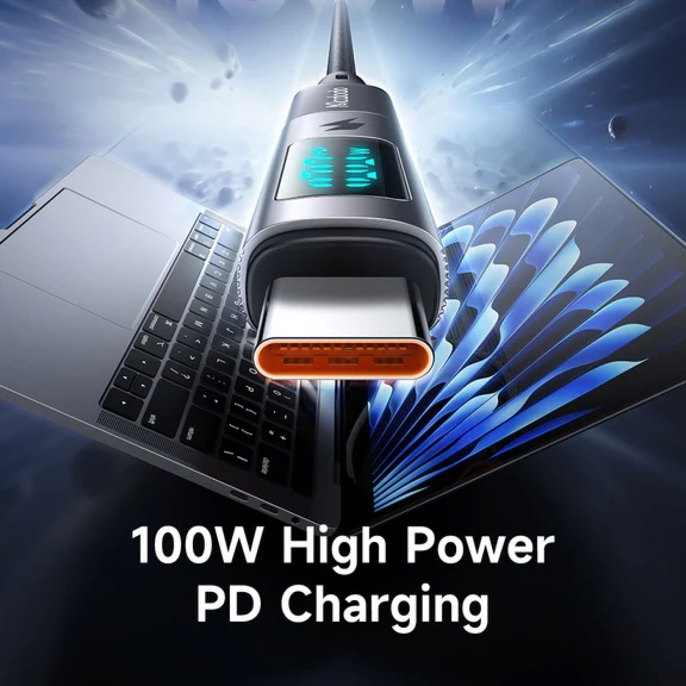 Đầu Chuyển Đổi Mcdodo Charging Power Display PD Connector