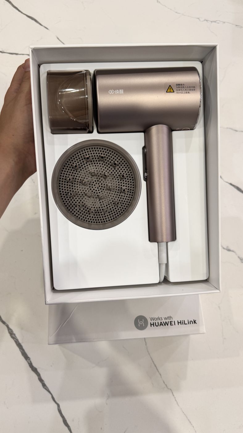 Máy sấy tóc thông minh HUAWEI HDW60 , bổ sung ion âm , kết nối App Huawei HiLink