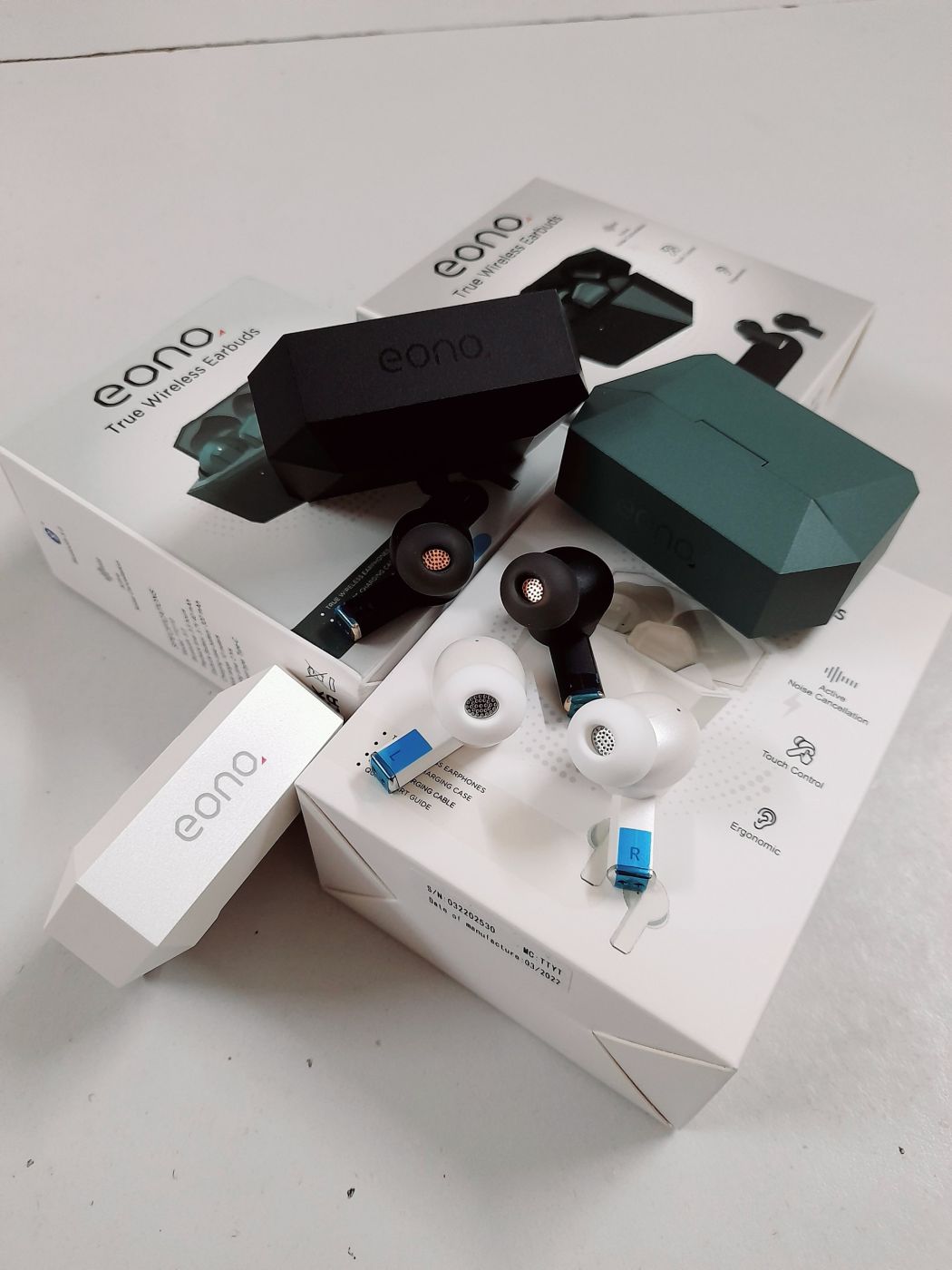 Tai nghe không dây Eono TT2110, Bluetooth 5.0. Điều khiển cảm ứng, chống ồn ANC