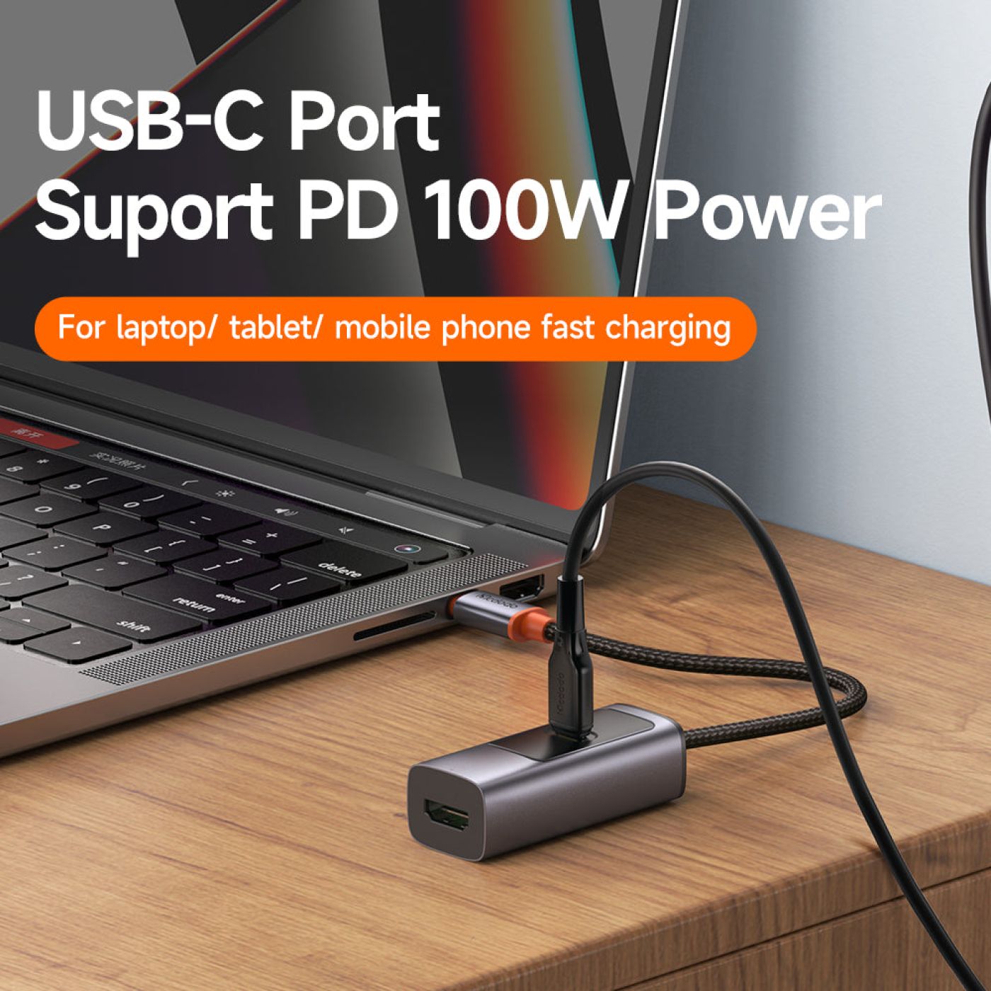 Hub Mở Rộng Kết Nối Mcdodo 2 in 1 USB-C Docking Station (PD100W+HDMI 8K)