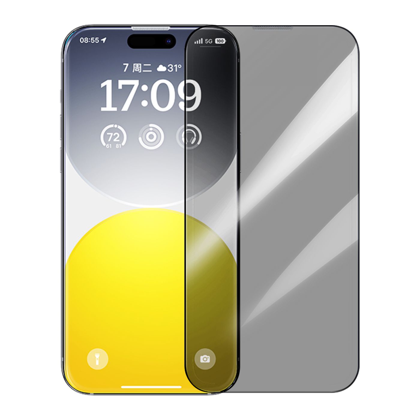 Cường Lực Full Viền Cho iP15 OS-Baseus Diamond Series Full-Coverage HD Tempered Glass