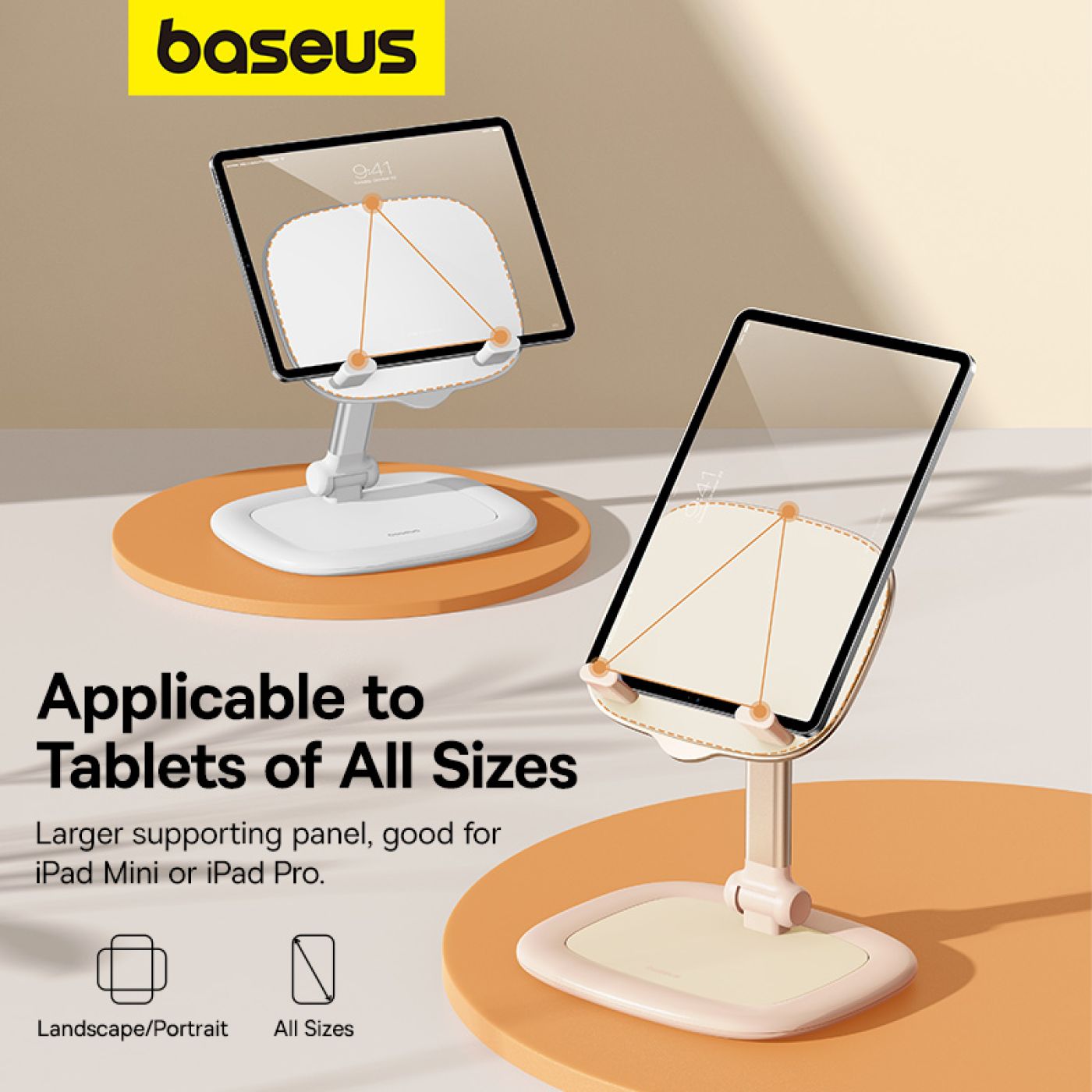 Giá Đỡ Tablet / Điện thoại Baseus Seashell Series Tablet/Phone Stand