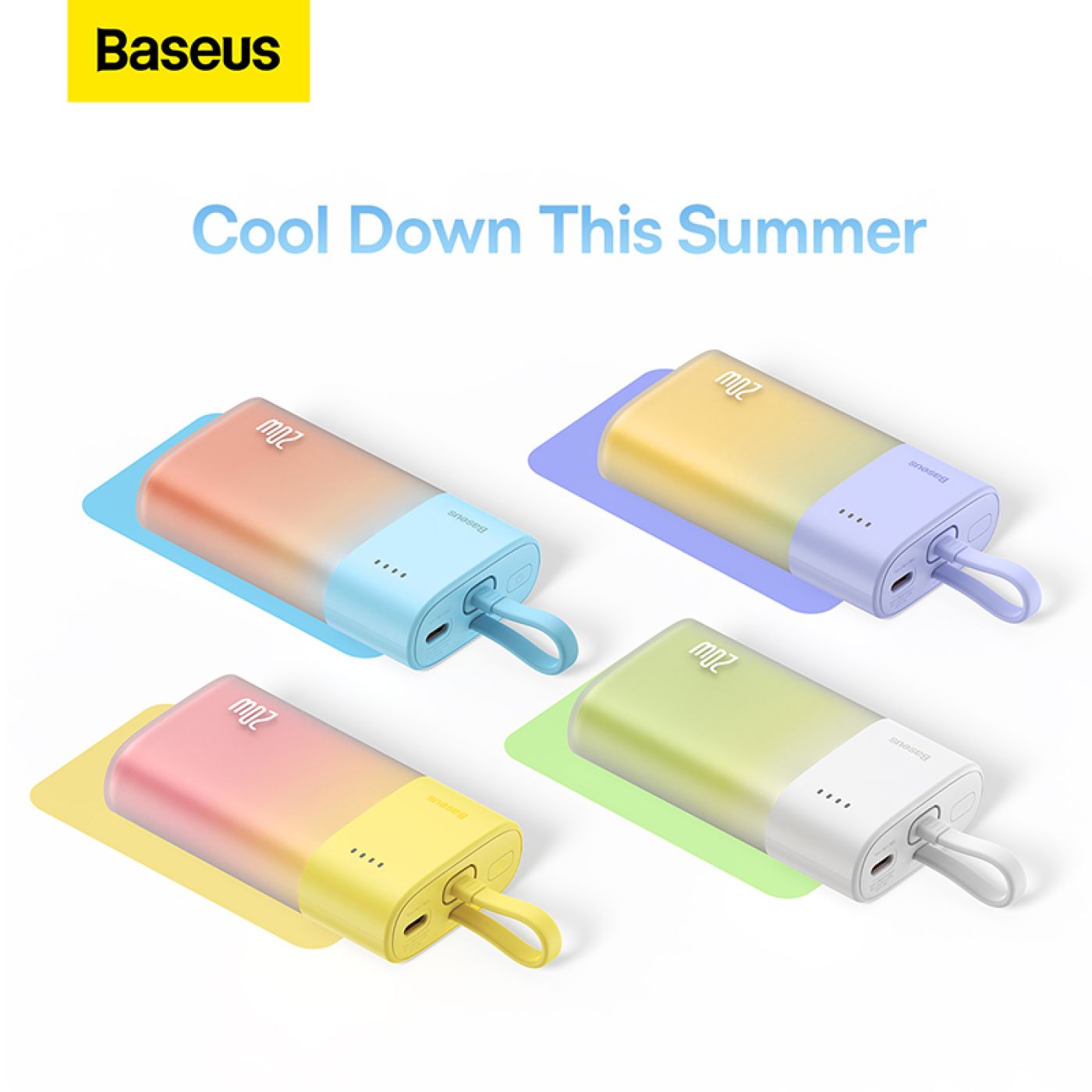 Sạc Dự Phòng OS-Baseus Popsicle Fast Charging Power Bank 5200mAh 20W