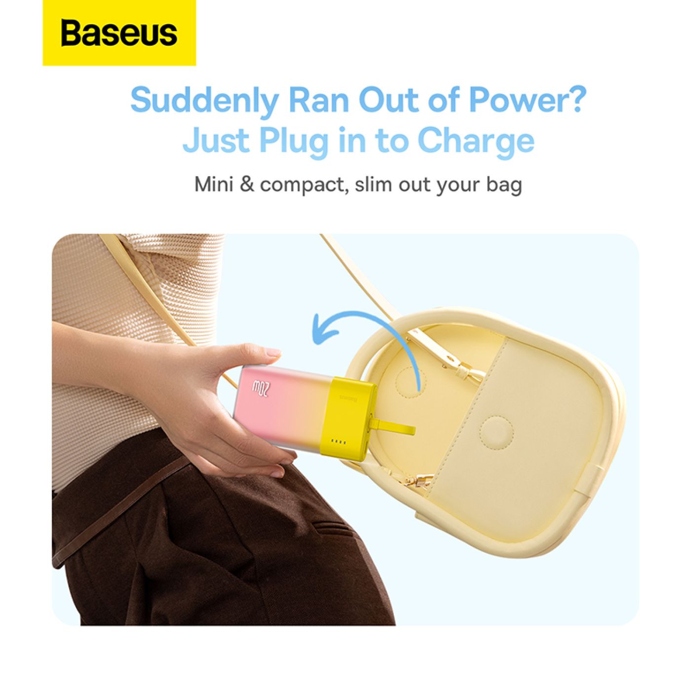 Sạc Dự Phòng OS-Baseus Popsicle Fast Charging Power Bank 5200mAh 20W