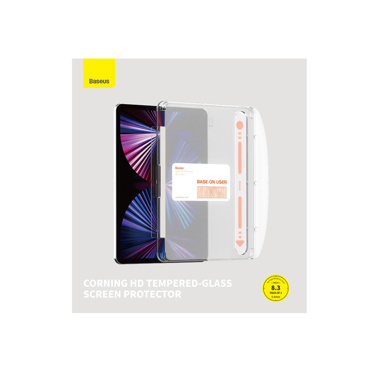 Cường Lực Chống Bụi Baseus Crystal Series HD Tempered Glass Screen Protector cho Pad