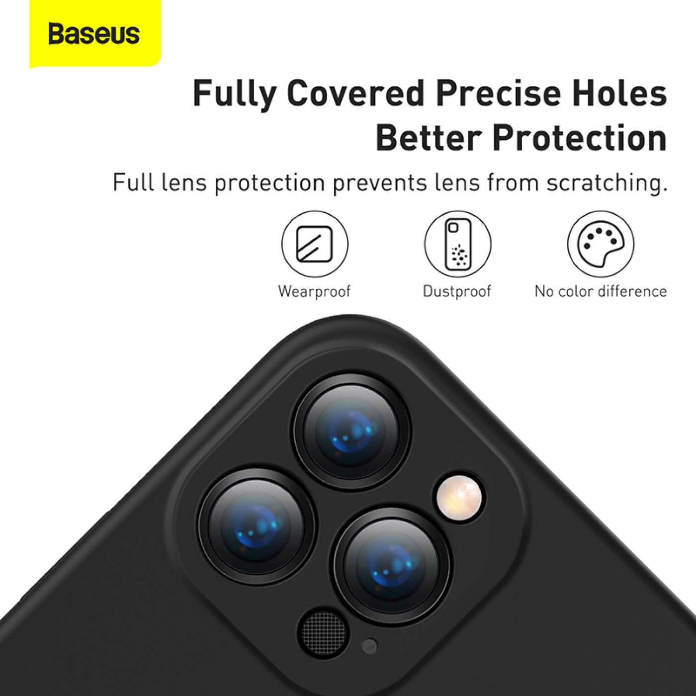 Ốp lưng chống bám bẩn cho iPhone 13 Series Baseus Liquid Silica Gel Protective Case