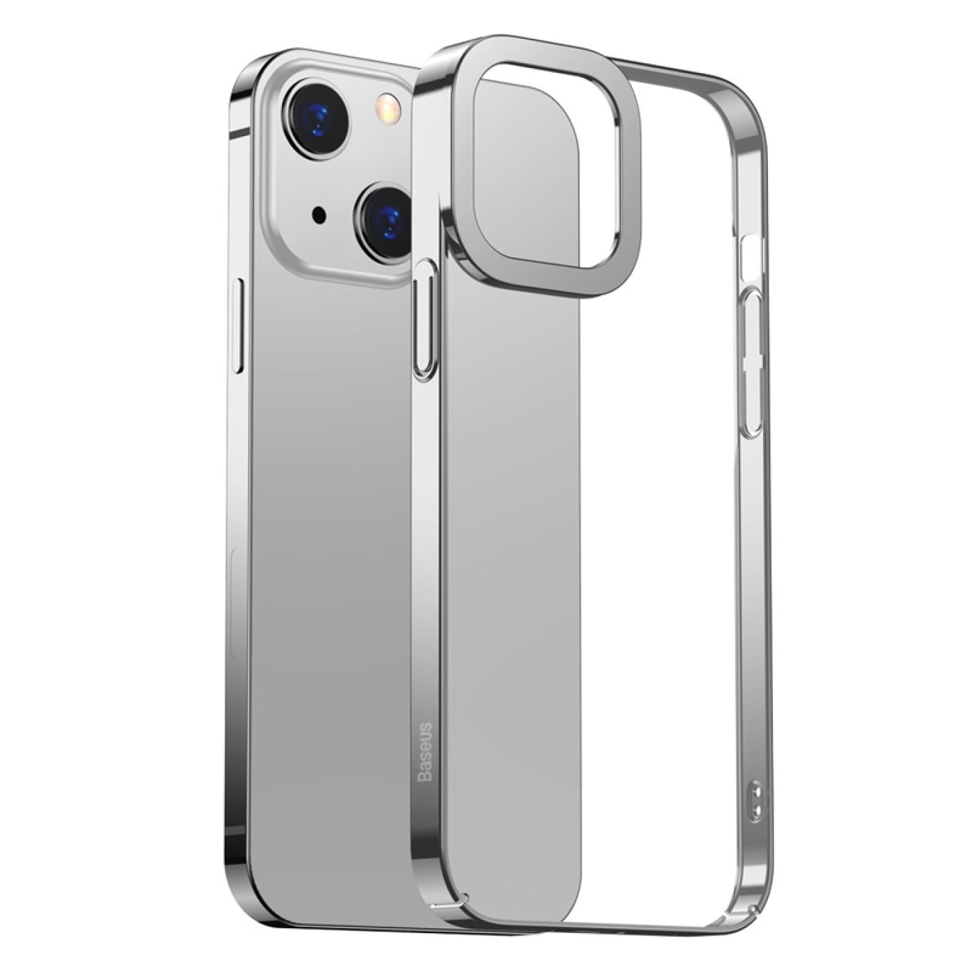 Ốp lưng nhựa cứng trong suốt Baseus Glitter Case dùng cho iPhone 13/13Pro/13Promax