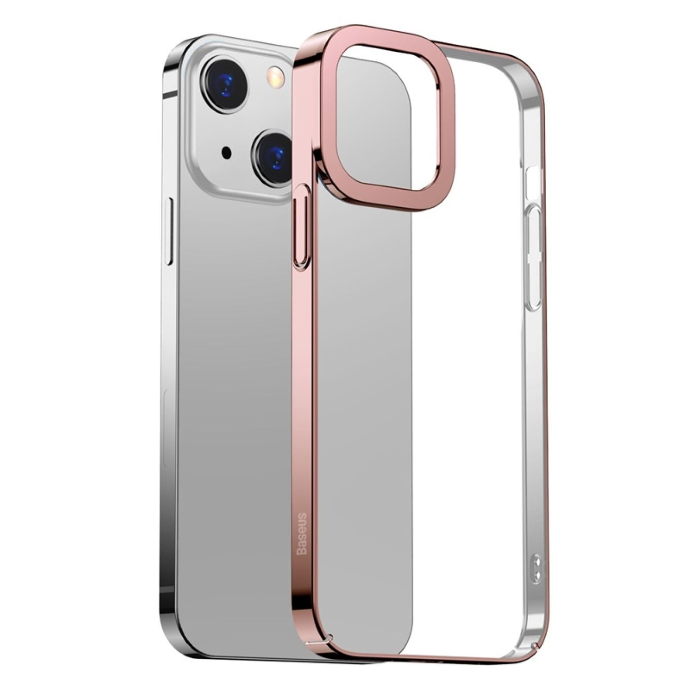 Ốp lưng nhựa cứng trong suốt Baseus Glitter Case dùng cho iPhone 13/13Pro/13Promax