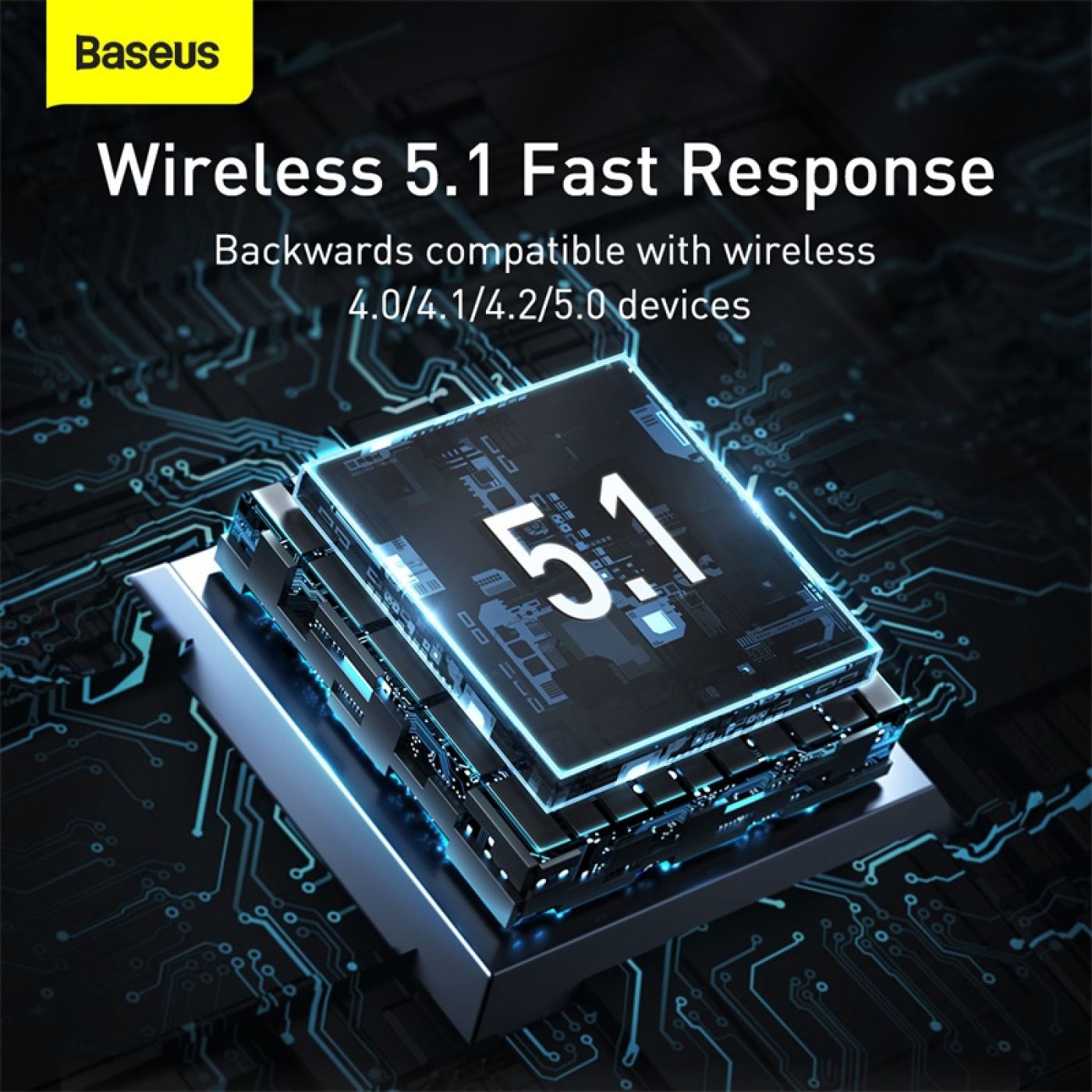 Bộ chuyển đổi Bluetooth mini Baseus BA04 USB