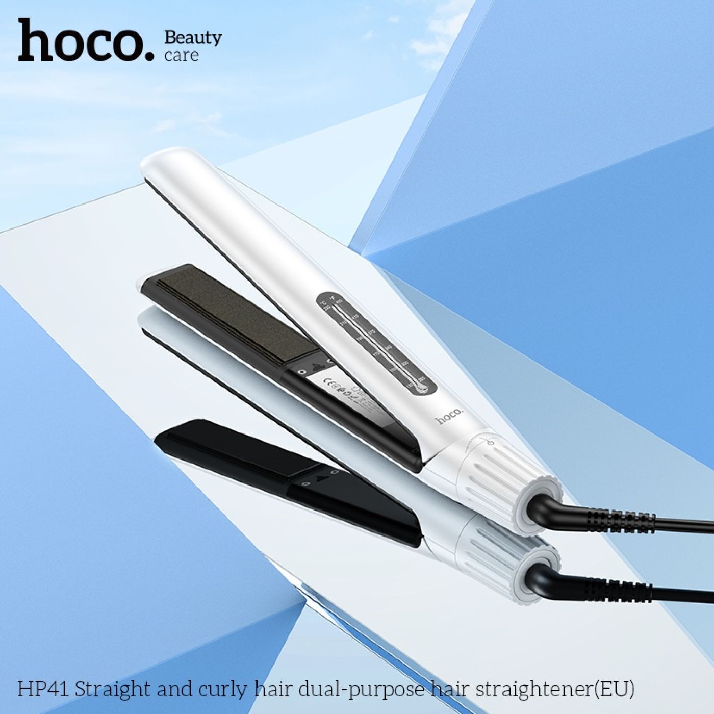 Máy duỗi tóc và làm xoăn tóc 2 trong 1 Hoco HP41