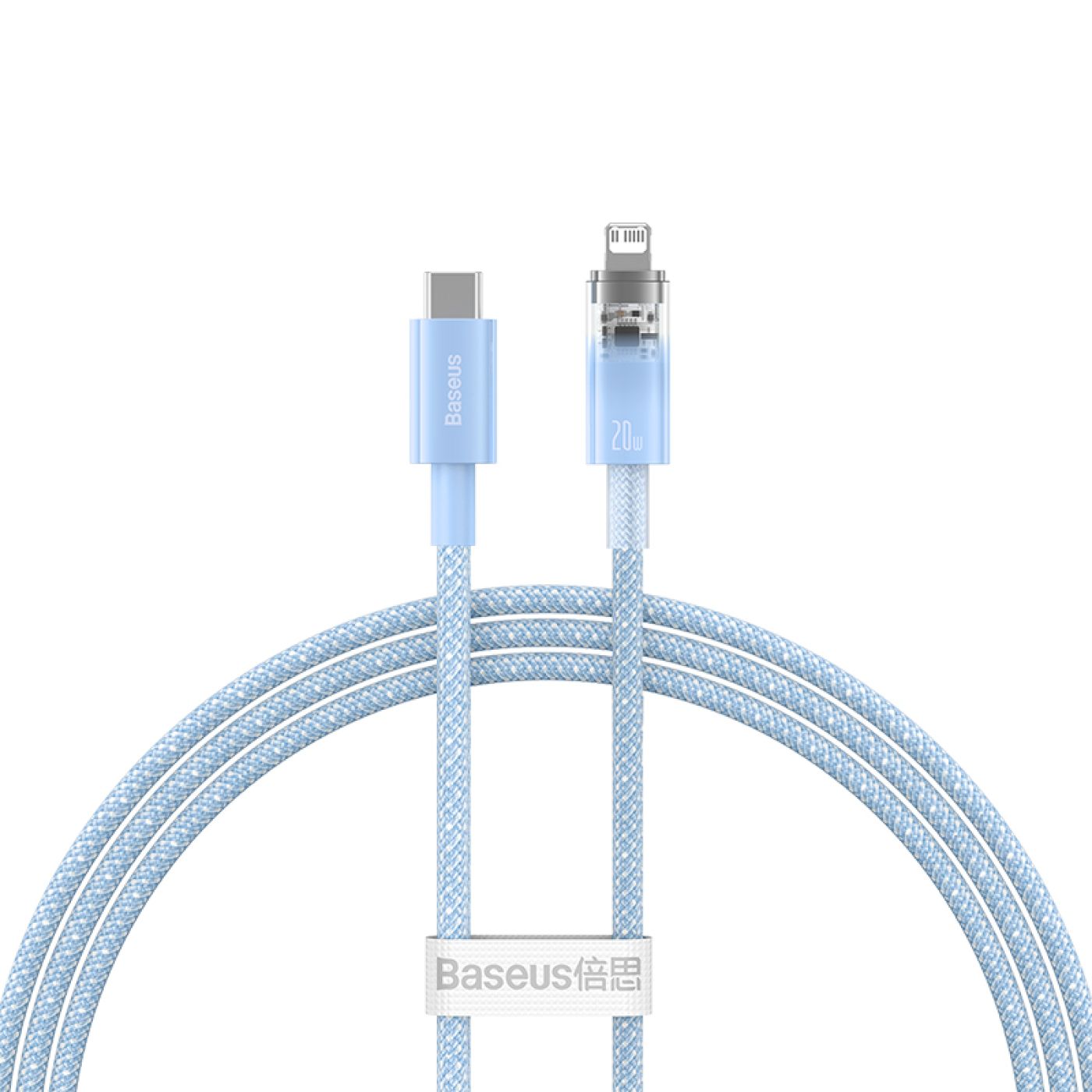 Cáp Sạc Nhanh C to iP Baseus Explorer Series Fast Charging Cable with Smart Temperature Control