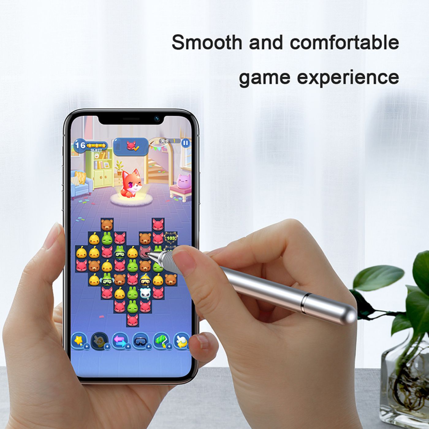 Bút cảm ứng điện dung 2 trong 1 Baseus Golden Cudgel Capacitive Stylus Pen cho Smartphone / Tablet