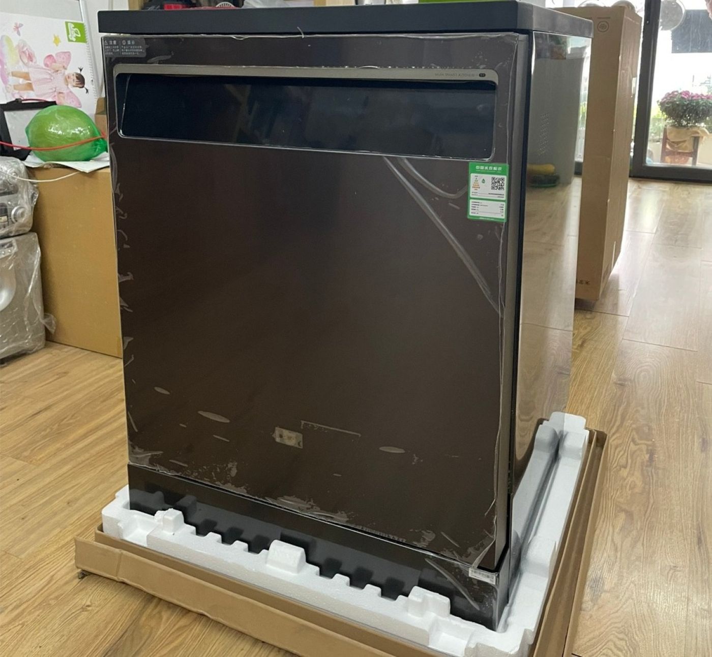 Máy rửa bát, rửa chén 16 bộ Xiaomi Mijia N1 Smart Dishwasher – Khử trùng đa năng, diện tích lớn