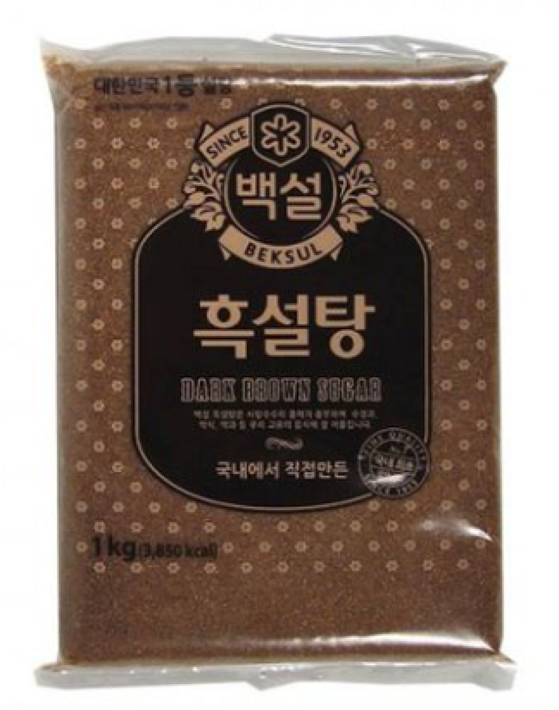 Đường đen Hàn quốc dúng làm trà sữa trân châu đường đen - gói 1kg