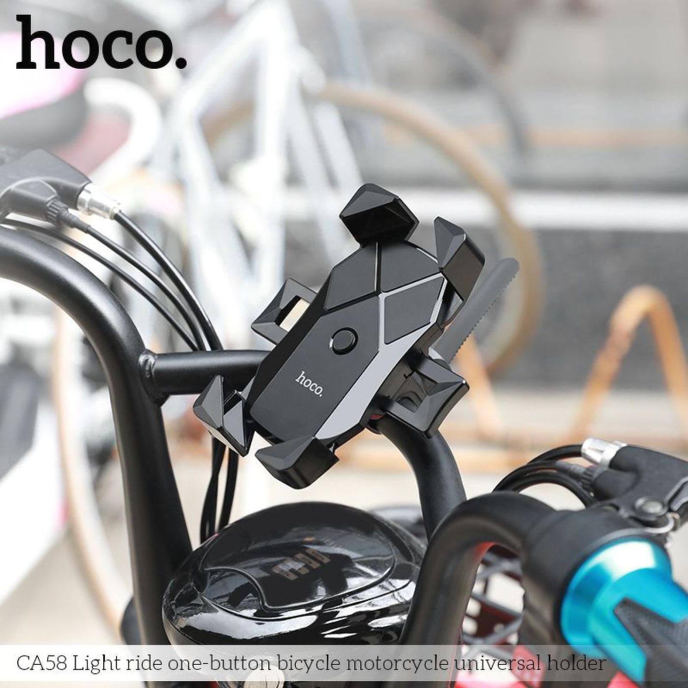 Giá đỡ điện thoại trên xe máy HOCO CA58