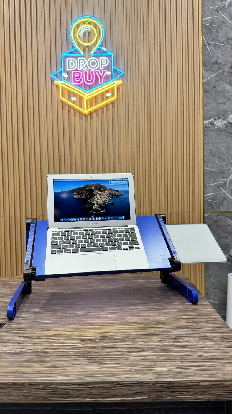 Bàn laptop di động RAINBEAN ( hàng Amazon ) , kèm bàn kê chuột , có thể gập gọn