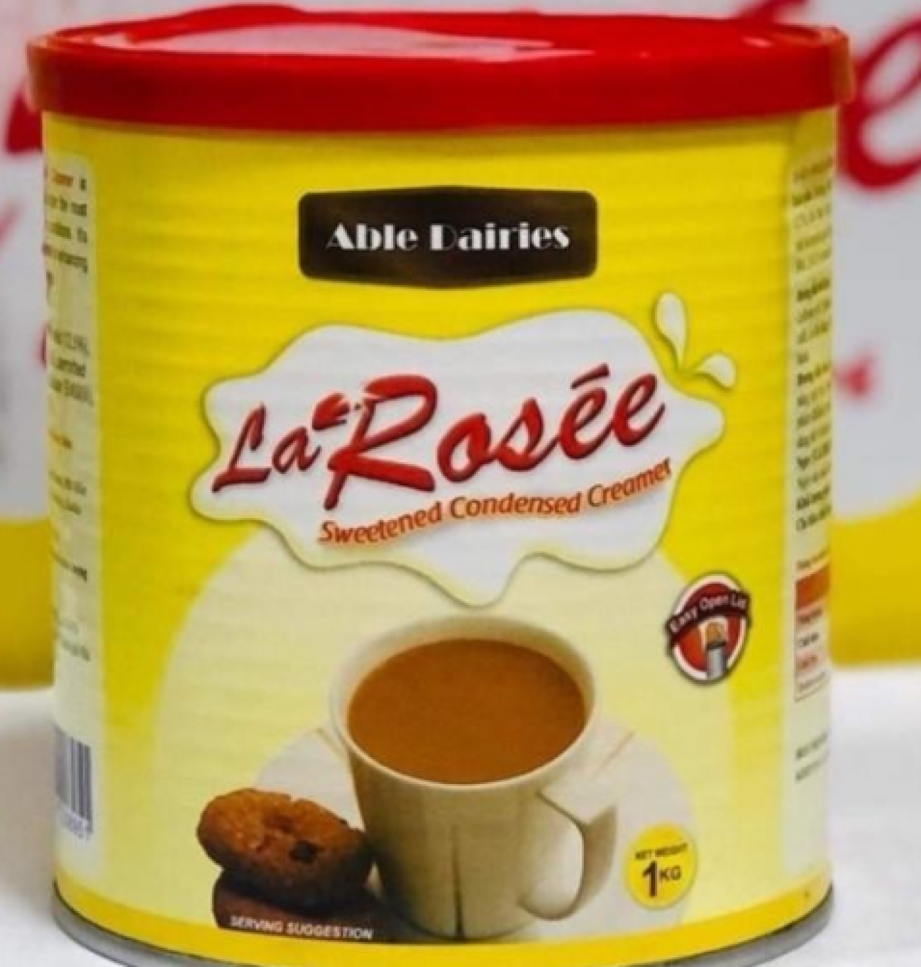 Sữa đặc La Rosee (LaRosee) nhập khẩu Malaysia Nắp Giật 1kg