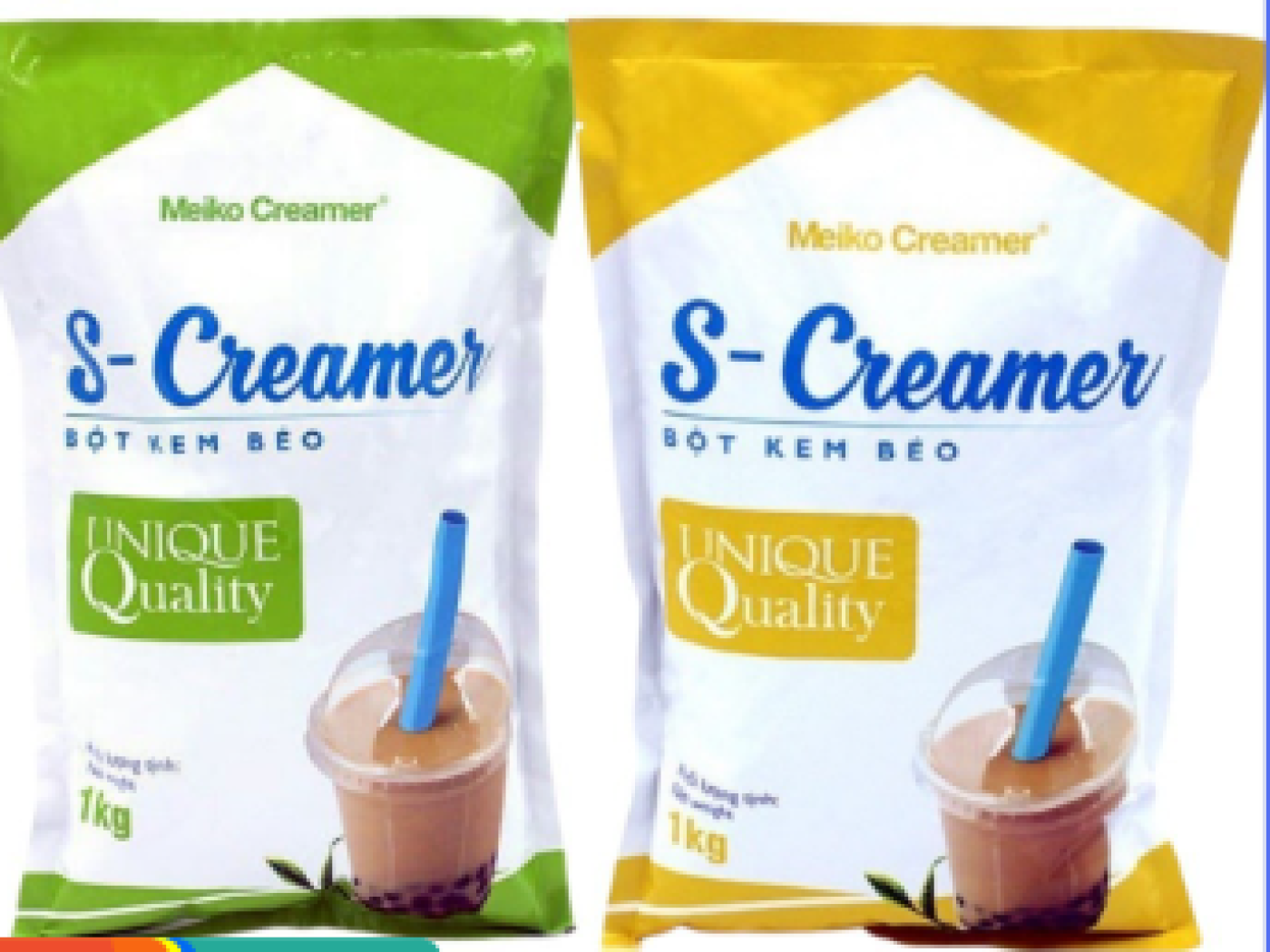 Bột kem béo pha trà sữa S- Creamer 1kg.nguyên liệu làm trà sữa