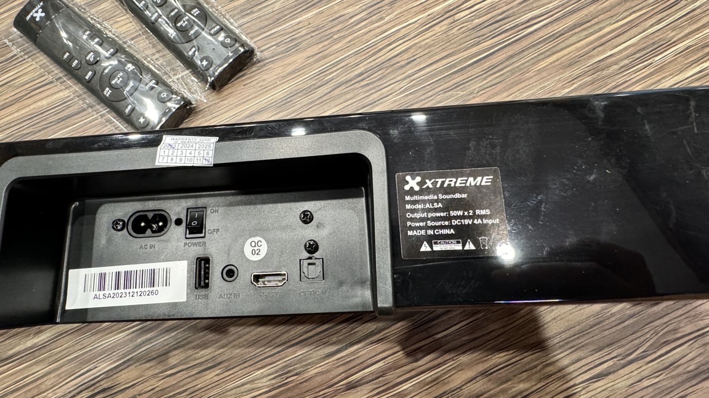 Loa soundbar hãng XTREME 100W ( 50W x 2) ,hàng Amazon Mỹ