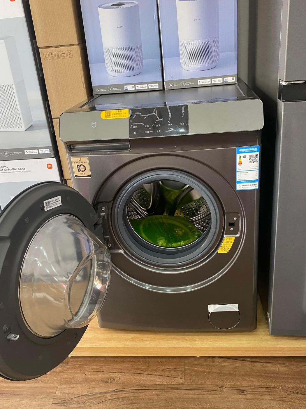 Máy giặt sấy Xiaomi Mijia MJ202 (Truyền động trực tiếp giặt 12kg sấy 9kg) - Lỗi chi tiết