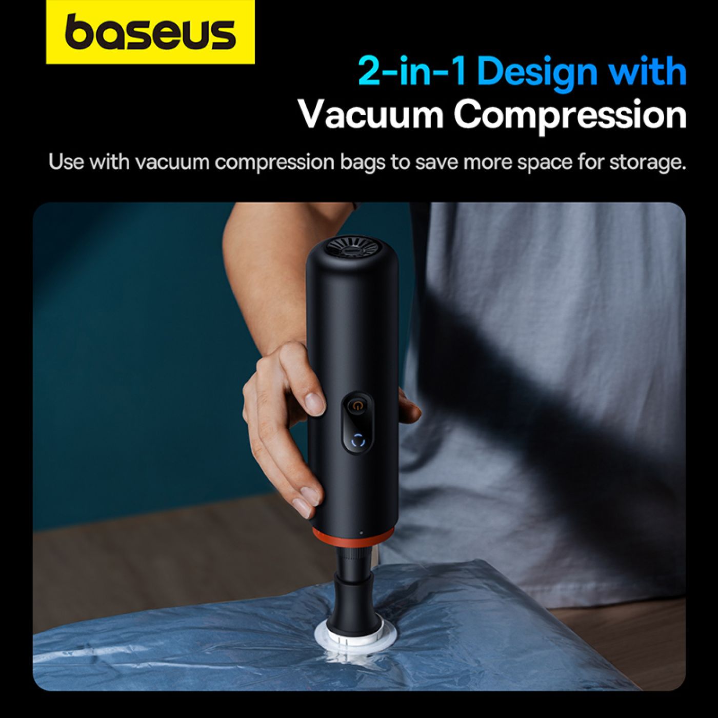 Máy Hút Bụi Cầm Tay Baseus A5 Car Vacuum Cleaner (16000pa)