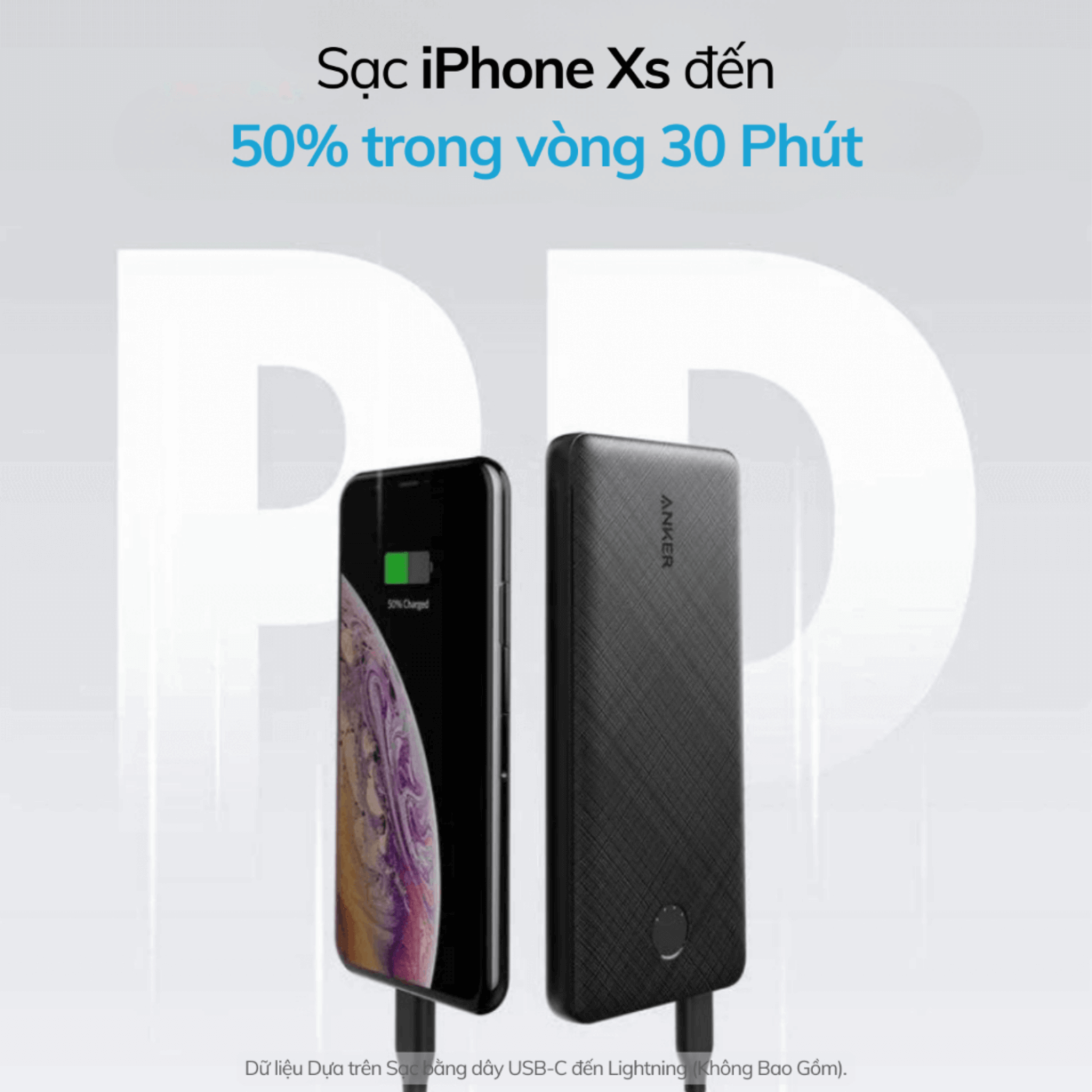 Pin sạc dự phòng ANKER PowerCore Slim 10000mAh PD 20W - A1244 - Mới 100% - Chính hãng AnkerVN