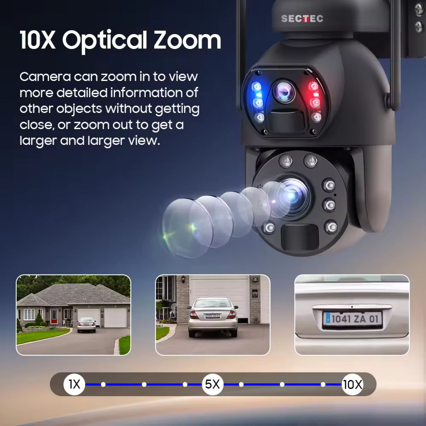 Combo Camera PTZ Năng Lượng Mặt Trời Zoom 20X + Thẻ nhớ 128G (Wifi or 4G)