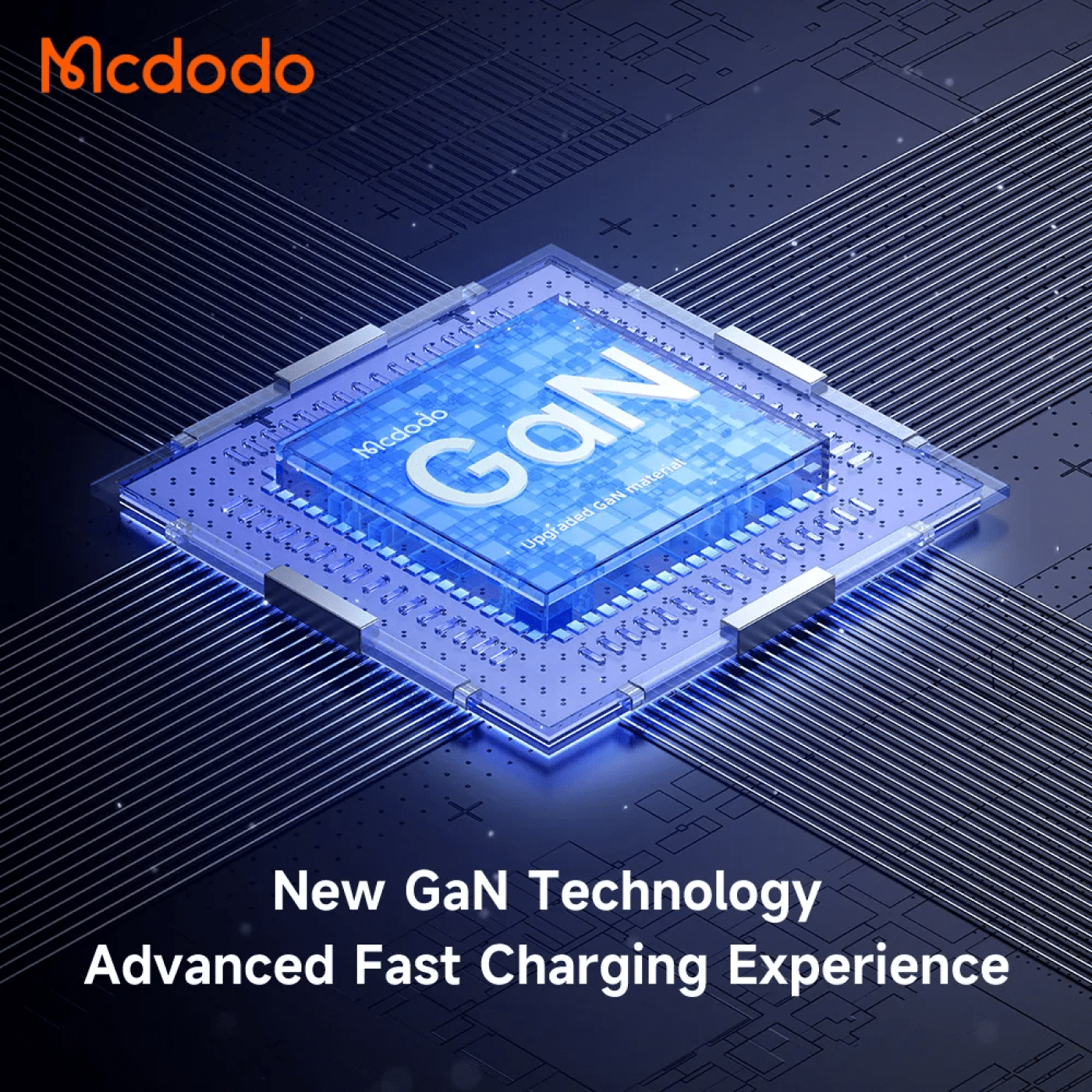 Bộ Sạc Nhanh Mcdodo GaN Cube Series Fast Charge Socket Charger 2C1A 30W