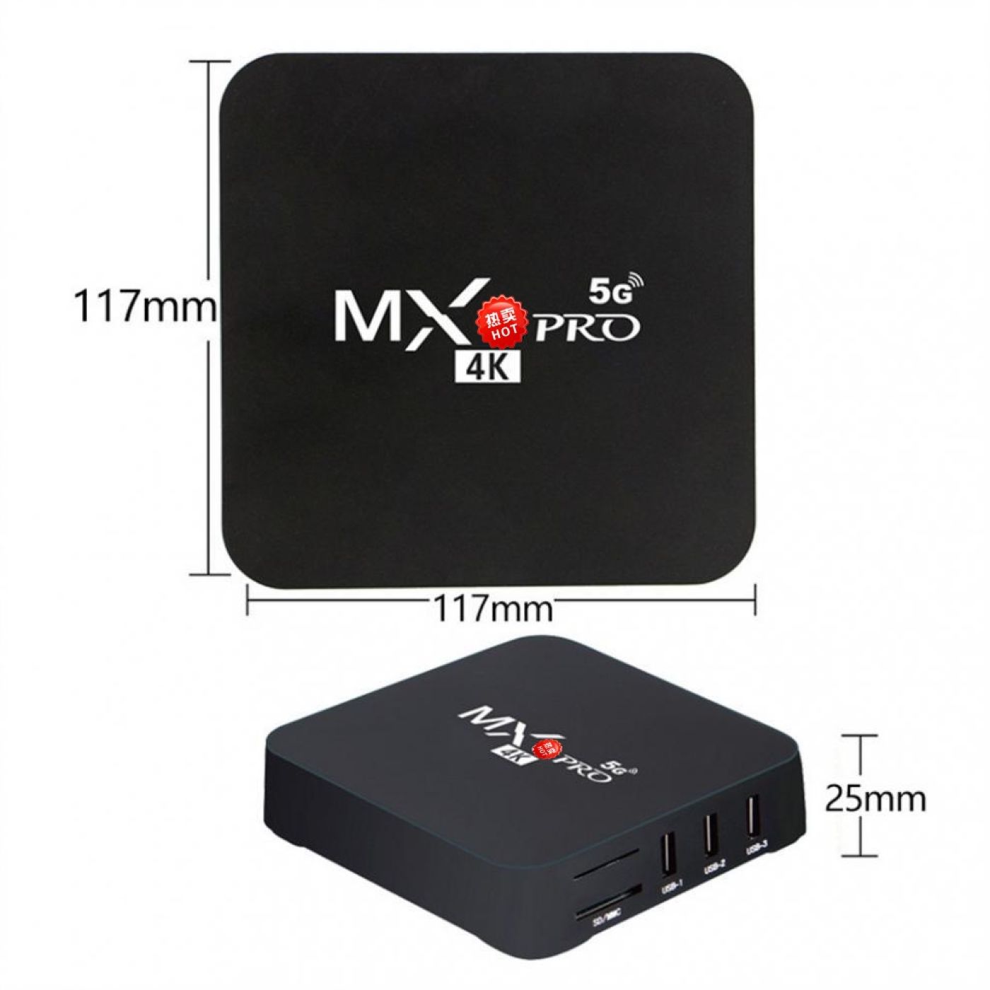 {LIVE} Android TV Box MXQ Pro 4K Bản 16G+256GB Tiếng Việt Wifi 5G Smart Tivi Box Xem Truyền Hình 100