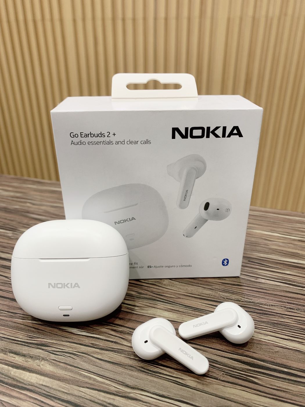 Tai nghe Bluetooth TWS NOKIA Go Earbuds 2 Plus , chống nước IPX5 , Bluetooth 5.2