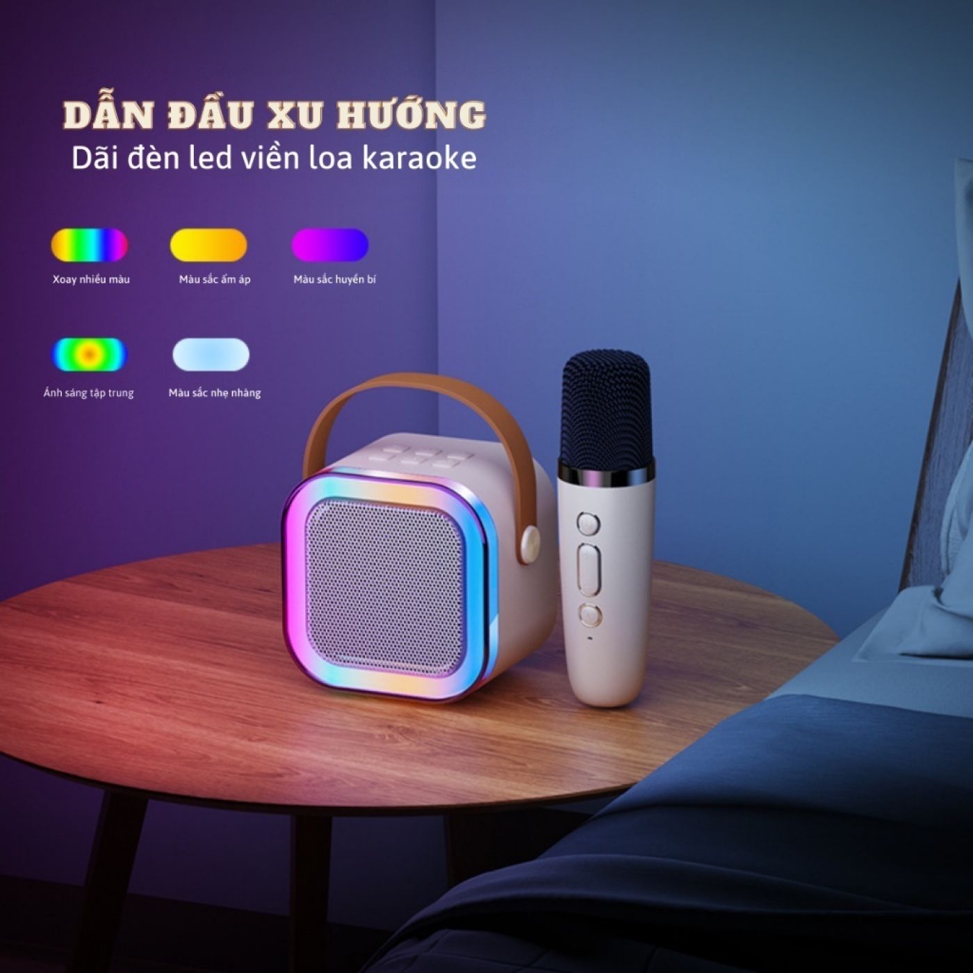 Loa K12 trắng sữa, hồng, xanh