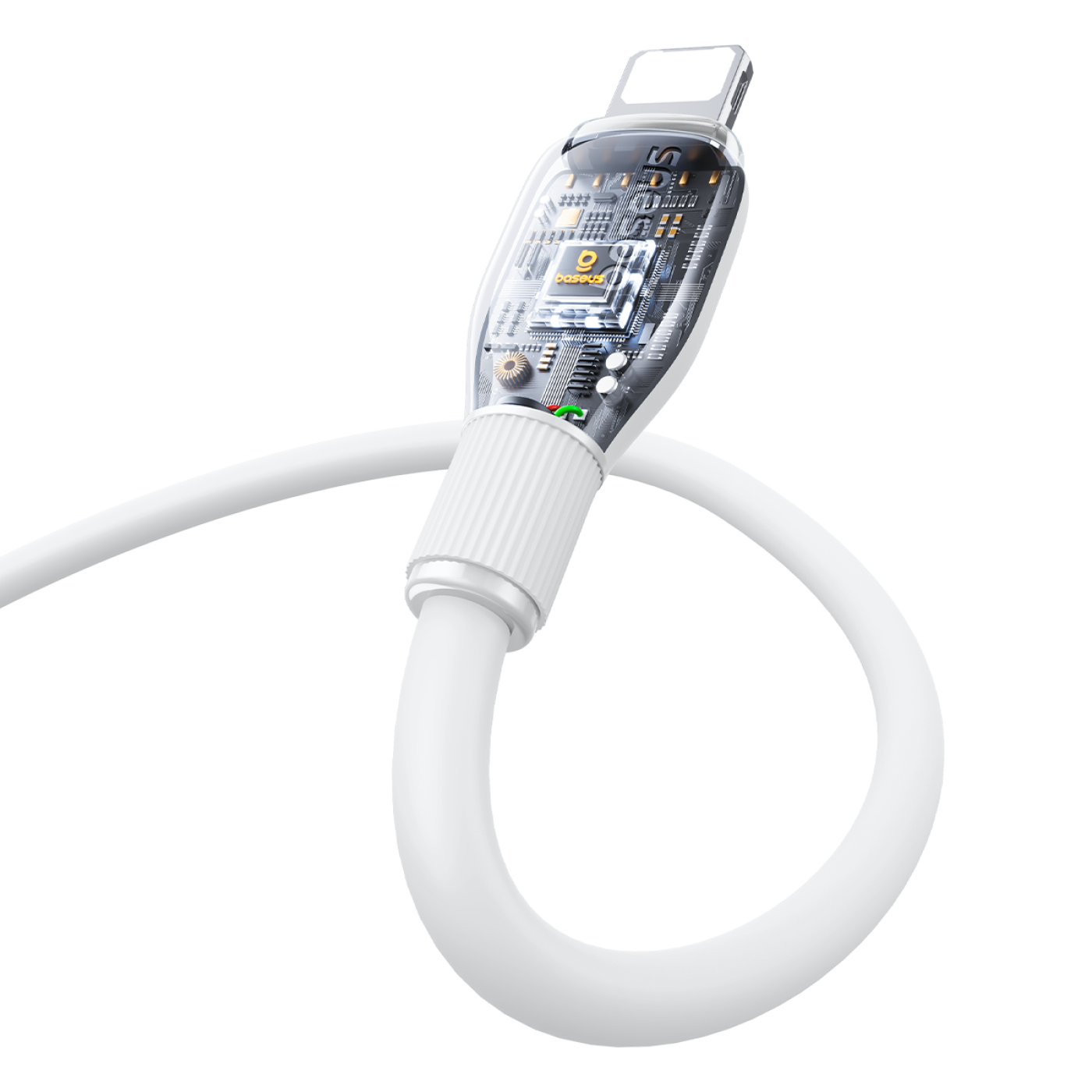 Cáp Sạc Nhanh Cho iPhone iPad Baseus Pudding Series USB to Lightning 2.4A - 1M